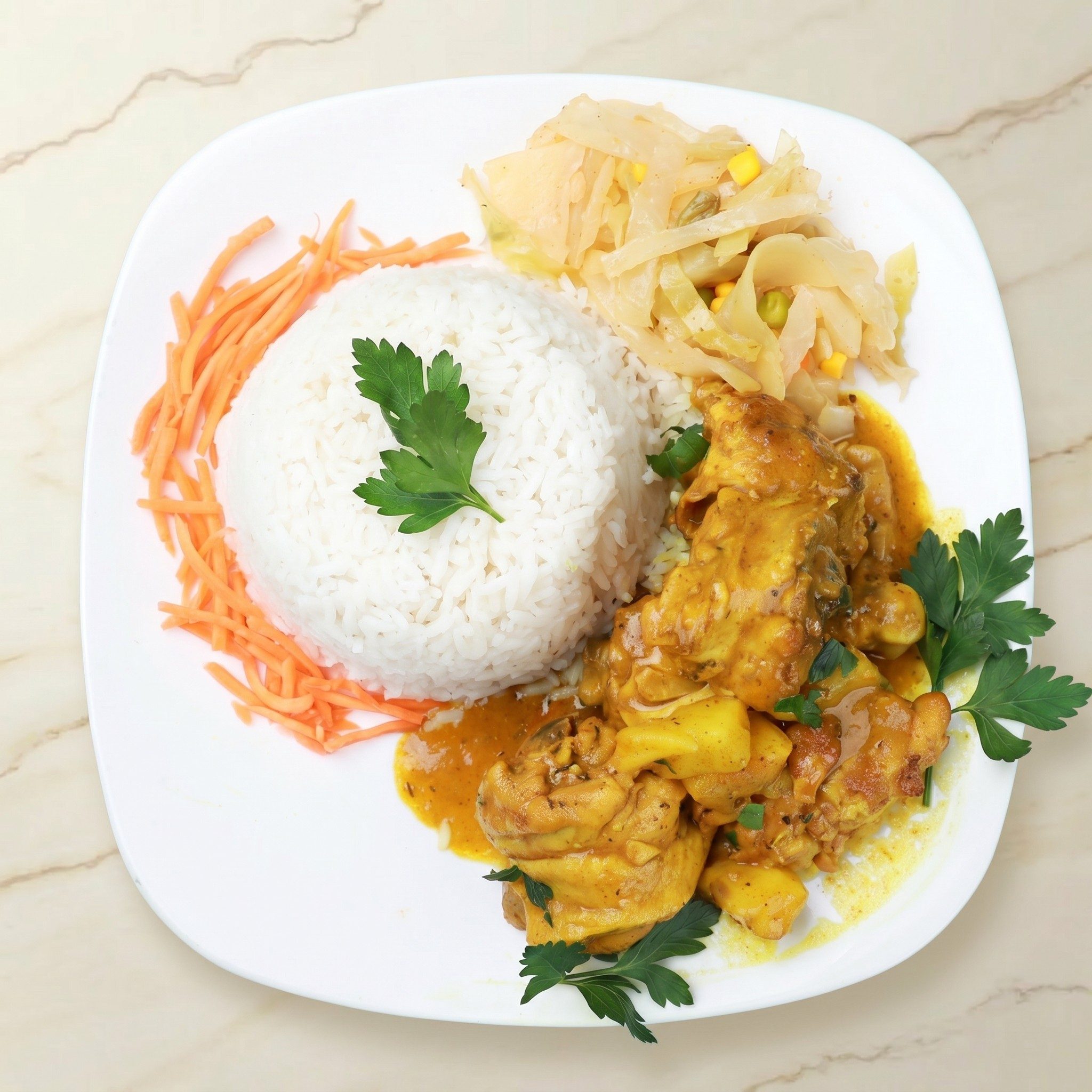Curry Chicken.
